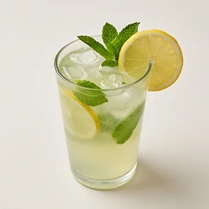 Fresh mint lemonade